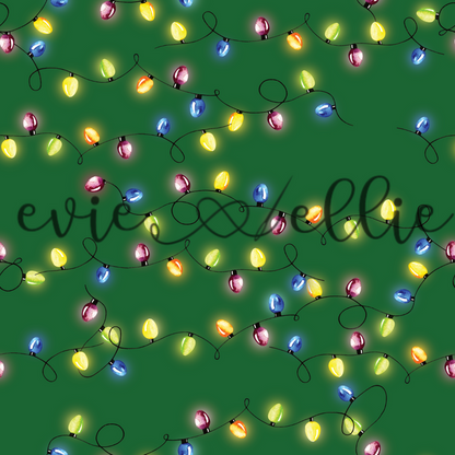 Glowing Christmas Lights- Multiple Colors