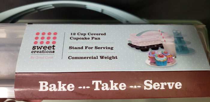 Good Cook Sweet Creations 12 Cup Covered Cupcake Pan