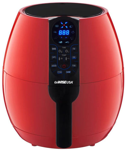 GoWISE USA 3.7-Quart Programmable Air Fryer with 8 Cook Presets