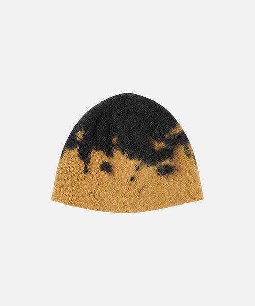 Gramicci Mohair Splatter Beanie - Safron