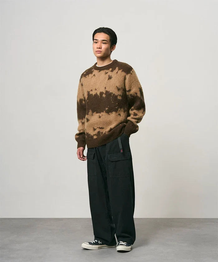 Gramicci Mohair Splatter Sweater - Taupe
