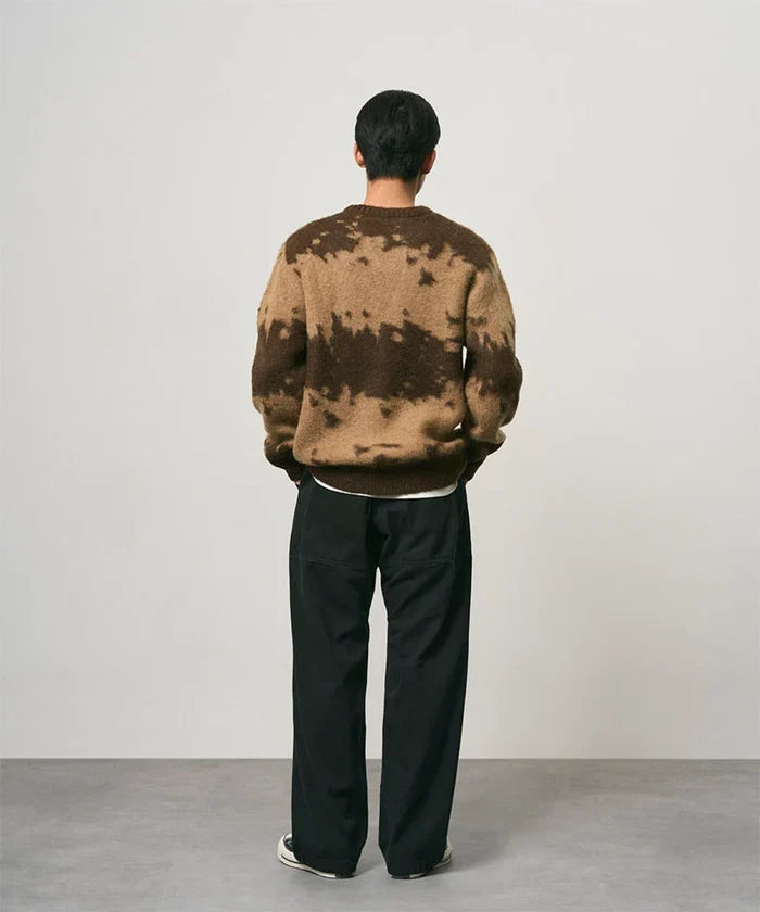 Gramicci Mohair Splatter Sweater - Taupe