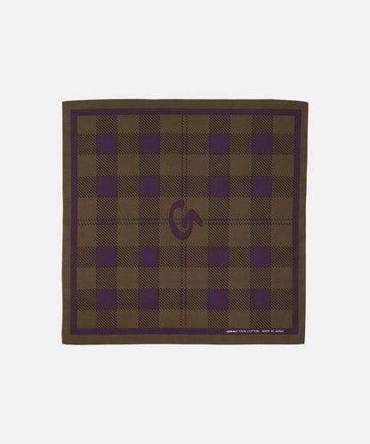 Gramicci Plaid Bandana - Plum