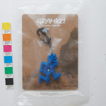 Gramicci Running Man Climbing Key Chain - Sky