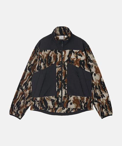 Gramicci Thermal Fleece Jacket - Bark Camo