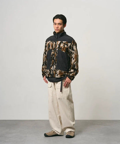 Gramicci Thermal Fleece Jacket - Bark Camo