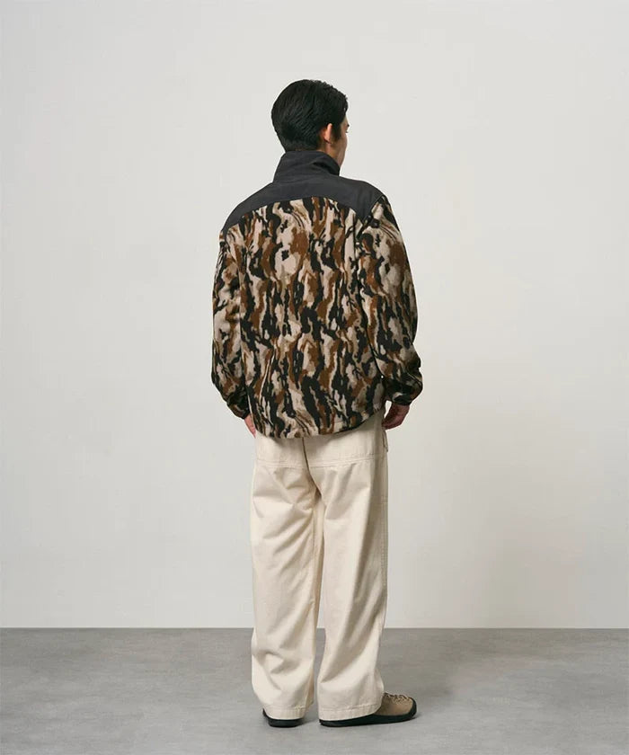 Gramicci Thermal Fleece Jacket - Bark Camo