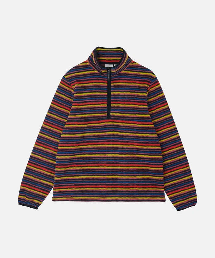 Gramicci Thermal Fleece Pullover - Multi-Stripe