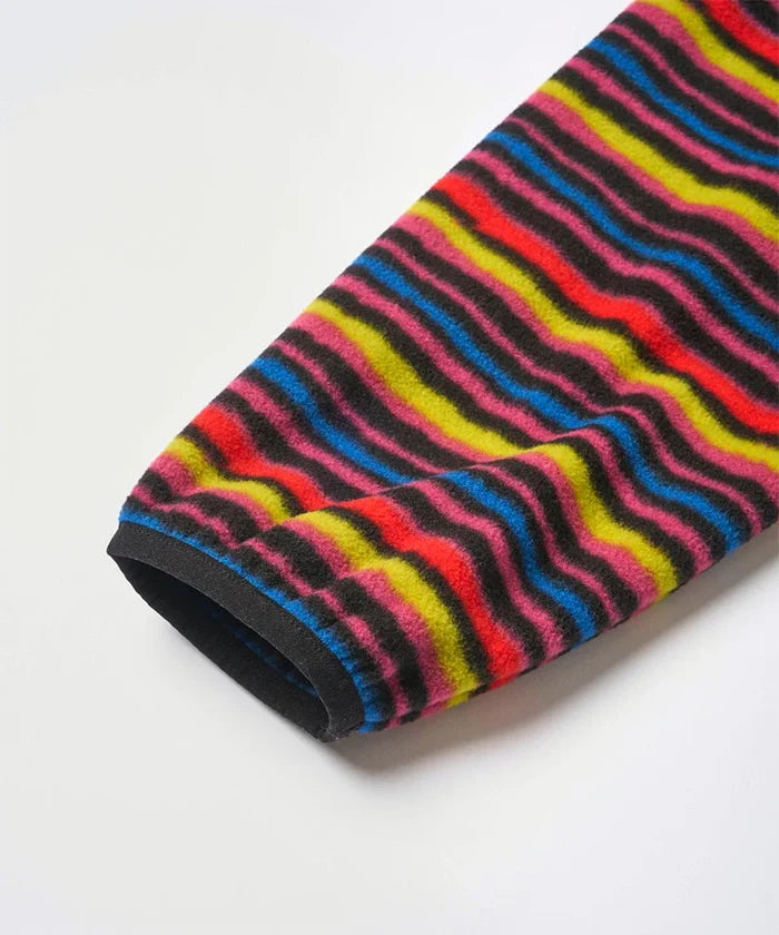 Gramicci Thermal Fleece Pullover - Multi-Stripe