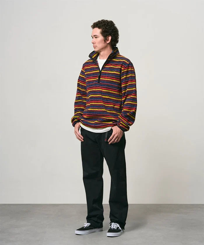 Gramicci Thermal Fleece Pullover - Multi-Stripe