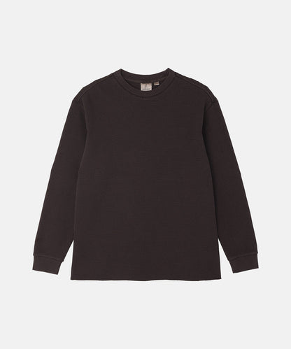 Gramicci Waffle Crew - Fossil Pigment