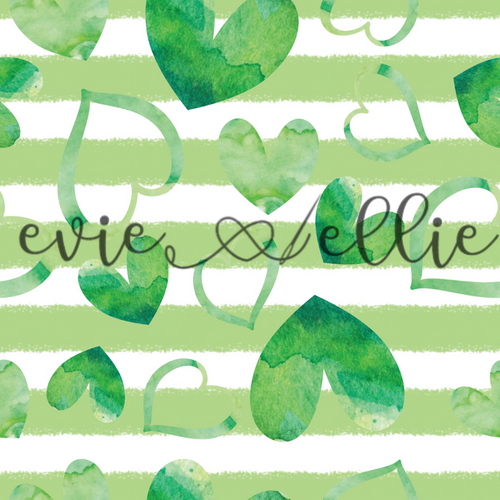 Green Hearts-- Multiple Colors