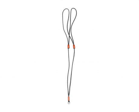 Guide Lanyard Simms Orange with durable Dyneema® cord for secure tool management during guided fly fishing trips