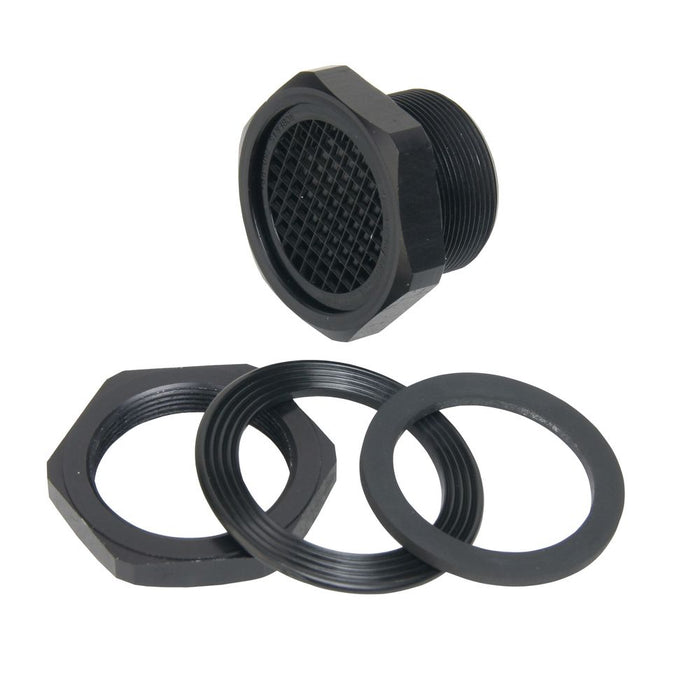 Halkey Robert Pressure Relief Valve with gaskets by NRS for controlled air release on self-bailing raft floors