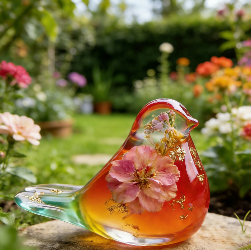 Handmade Bird Ornament Resin Mold