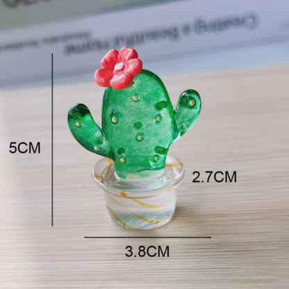 Handmade Cute Cactus Ornament Resin Mold