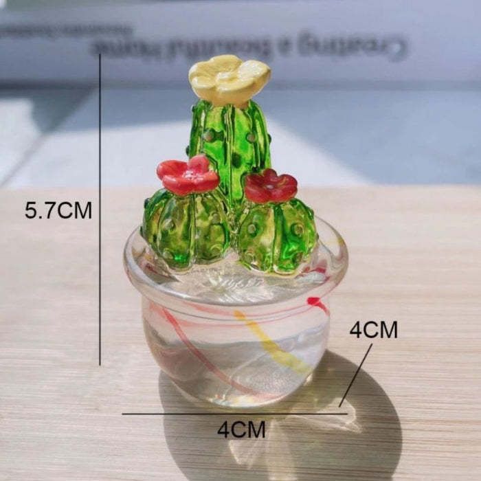Handmade Cute Cactus Ornament Resin Mold