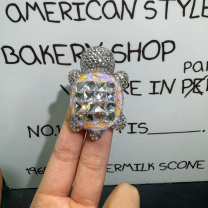 Handmade Cute Diamond Turtle Ornament Resin Mold