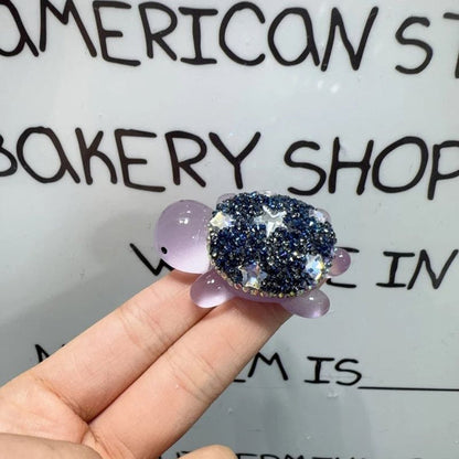 Handmade Cute Diamond Turtle Ornament Resin Mold
