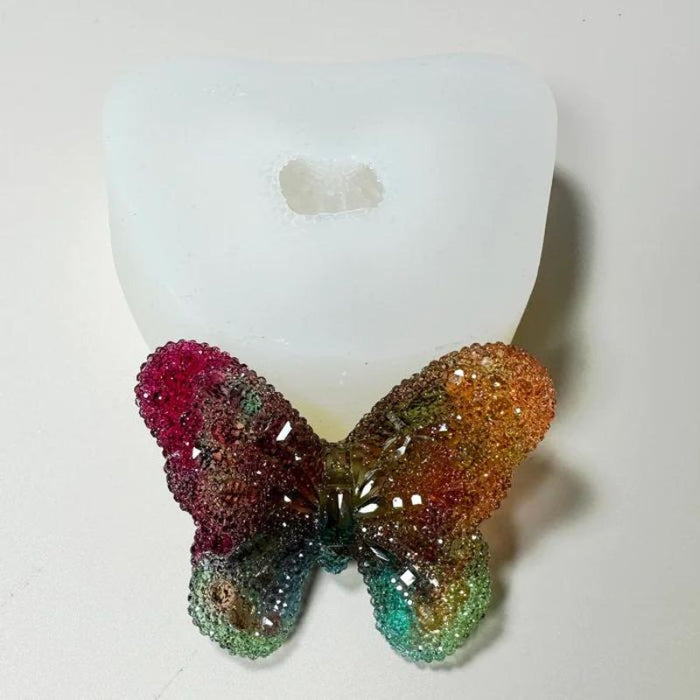 Handmade Diamond Butterfly Brooch Decoration Resin Molds