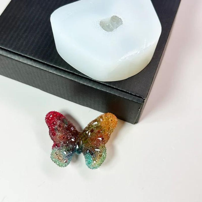 Handmade Diamond Butterfly Brooch Decoration Resin Molds