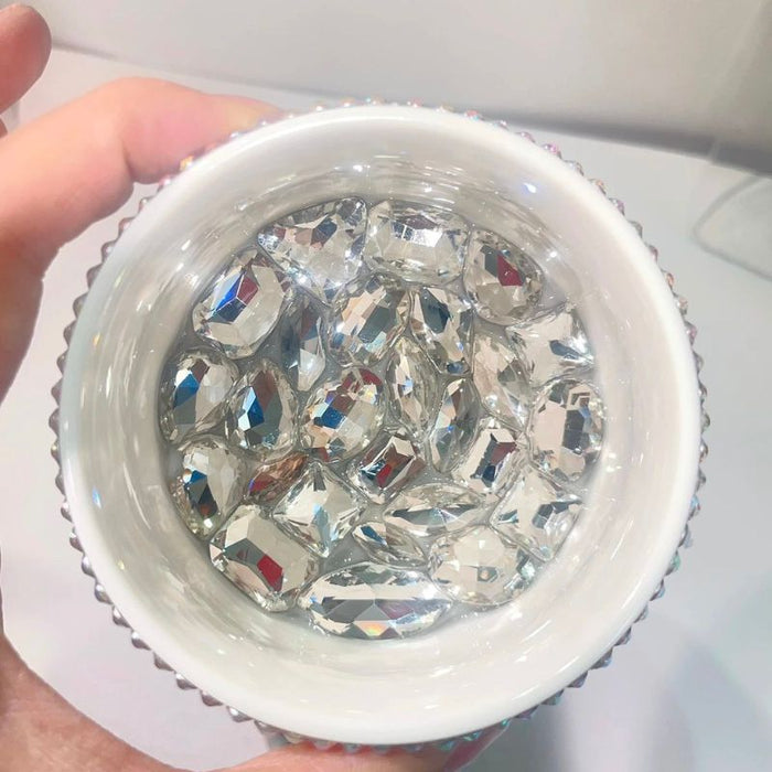 Handmade Diamond Butterfly Storage Box Resin Mold