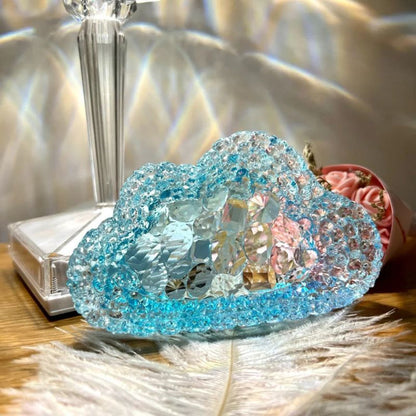 Handmade Diamond Cloud Shape Dish Resin Mold