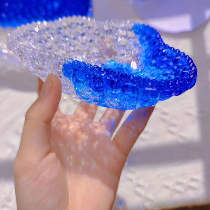 Handmade Diamond Cloud Shape Dish Resin Mold
