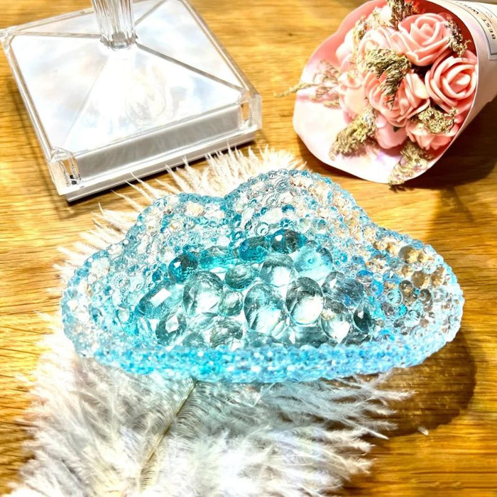 Handmade Diamond Cloud Shape Dish Resin Mold