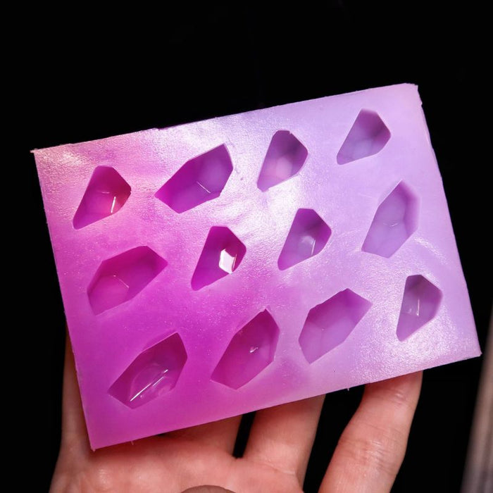Handmade Diamond Ice Cube Decoration Resin Mold