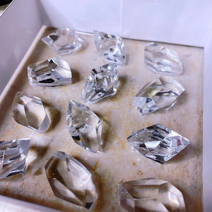 Handmade Diamond Ice Cube Decoration Resin Mold