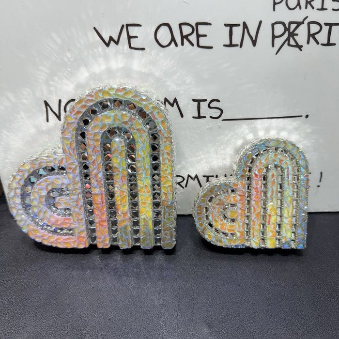 Handmade Diamond Love Arch Ornament Resin Mold