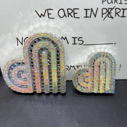 Handmade Diamond Love Arch Ornament Resin Mold
