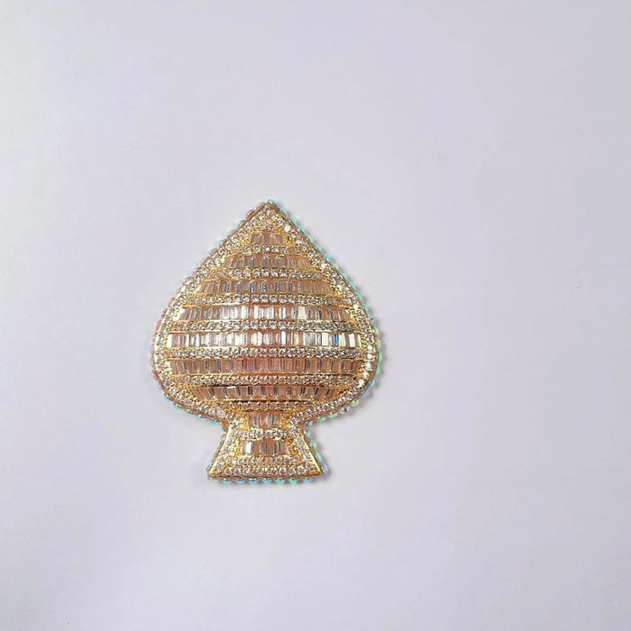 Handmade Diamond Peach Heart Accessory Resin Mold
