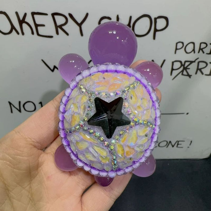 Handmade Diamond Star Turtle Ornament Resin Mold