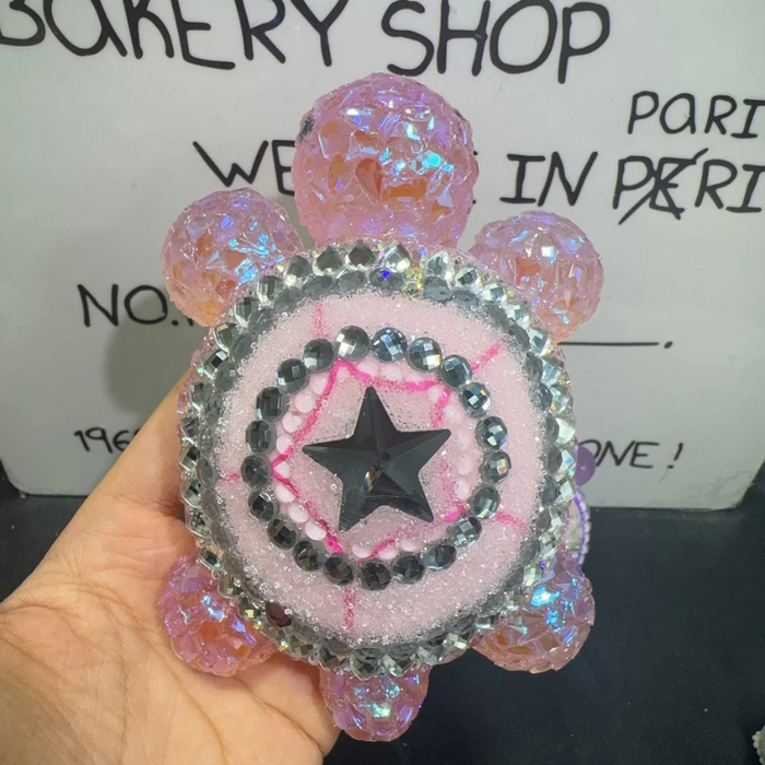 Handmade Diamond Star Turtle Ornament Resin Mold
