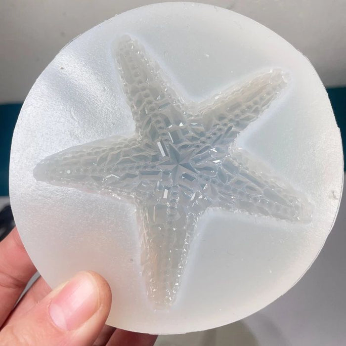 Handmade Diamond Starfish Decoration Resin Mold