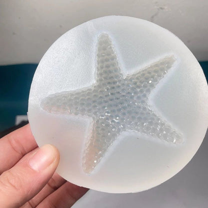 Handmade Diamond Starfish Decoration Resin Mold