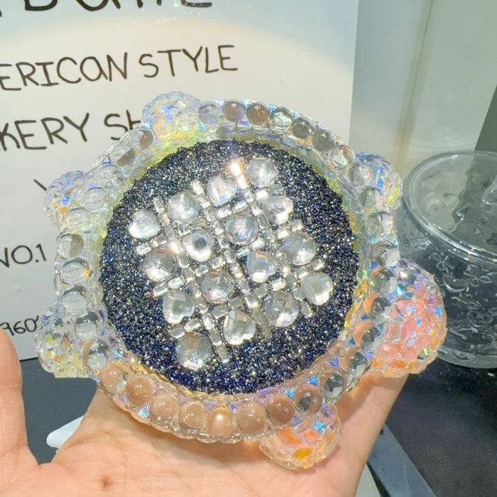 Handmade Diamond Turtle Tray Resin Mold