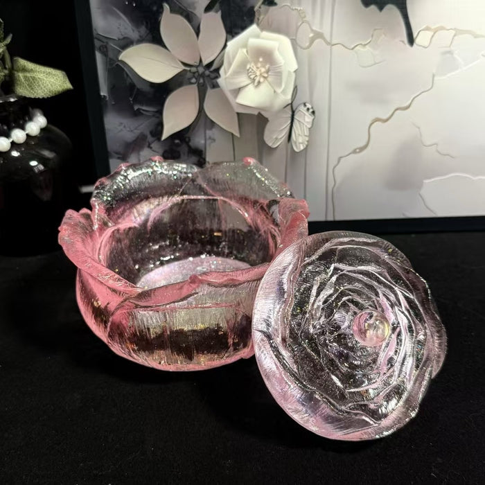 Handmade Extra Large Capacity Rose Storage Box Resin Mold