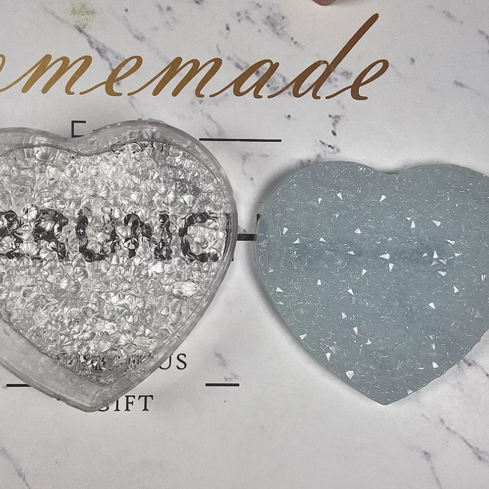Handmade Heart Cluster Druzy Accessory Resin Mold
