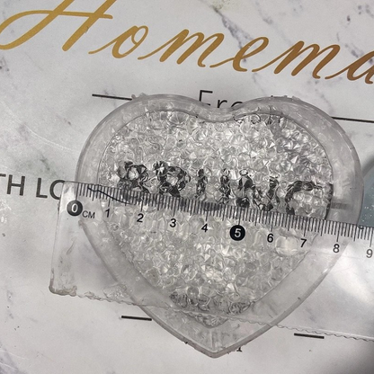 Handmade Heart Cluster Druzy Accessory Resin Mold