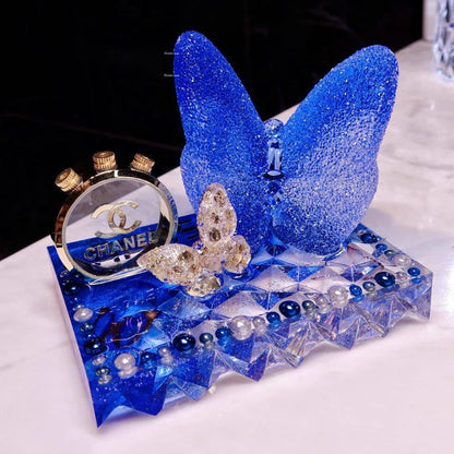 Handmade Large Diamond Butterfly Decoration Resin Mold