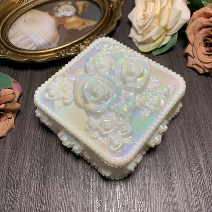 Handmade Silicone Rose Box Resin Mold
