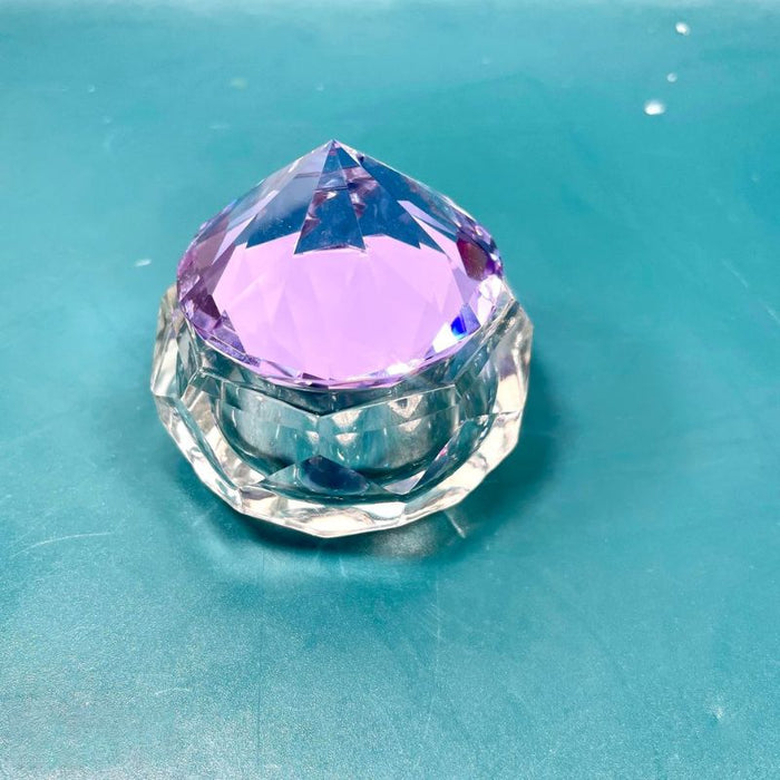 Handmade Small Diamond Storage Jar Resin Mold