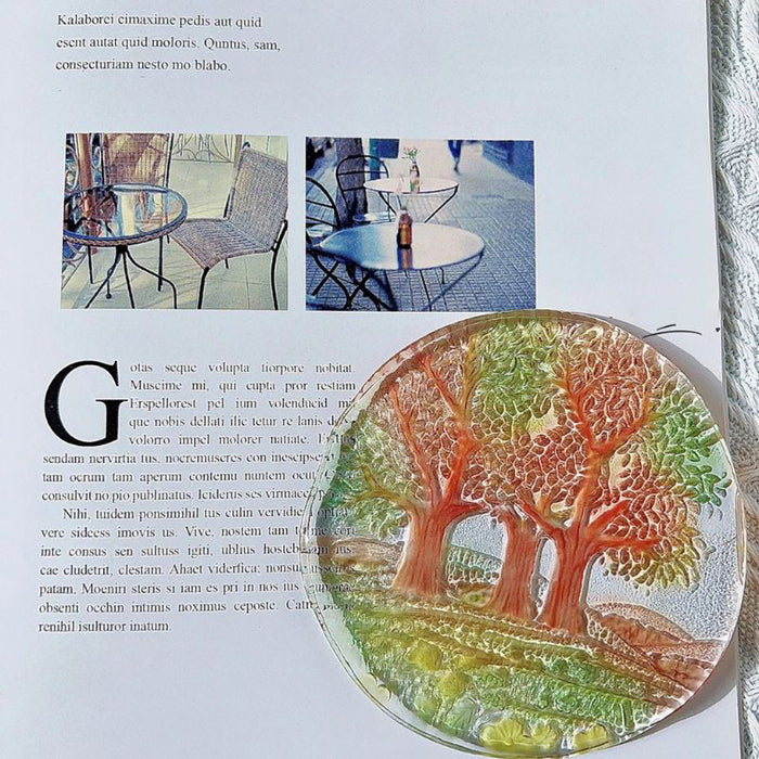 Handmade Tree Coaster Resin Mold