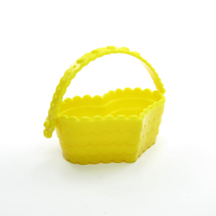 Yellow heart shaped basket for Care Bears Cloud Mobile