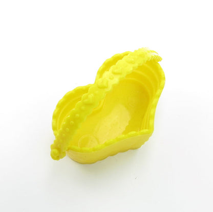 Yellow heart shaped basket for Care Bears Cloud Mobile