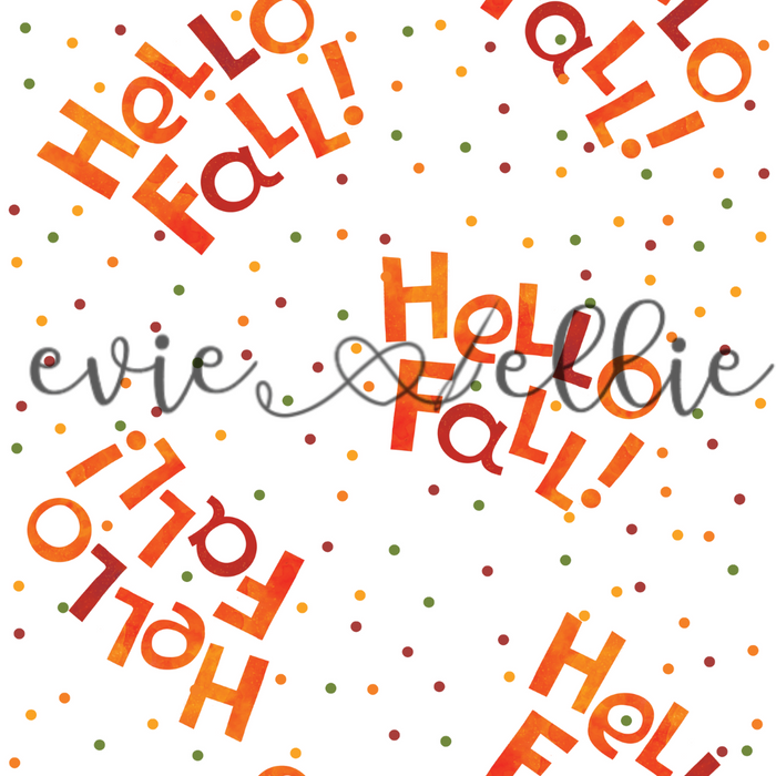 Hello Fall