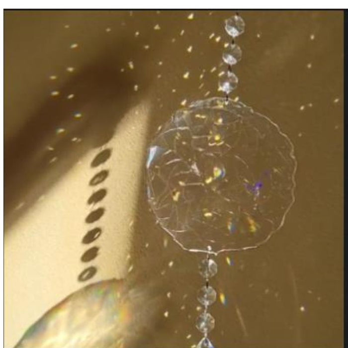 Holographic Film Suncatcher for Resin Tool
